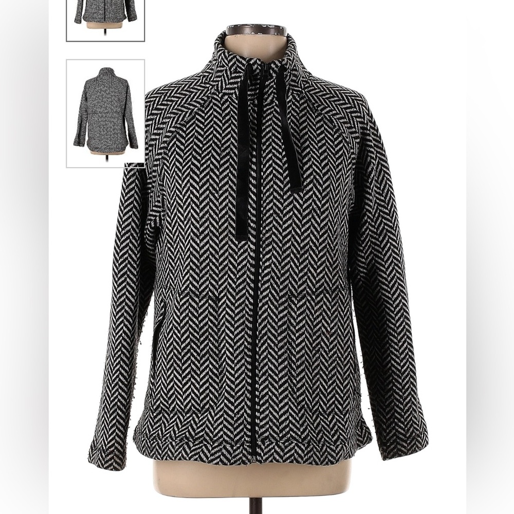 BNWT Size 1X T by Talbots herringbone jacket